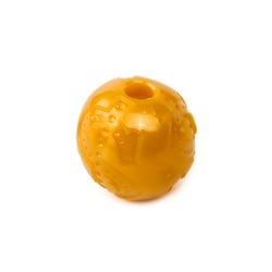 Brinquedo Bola Spike Dollar Dourada Para Cachorros