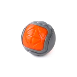 Brinquedo Bola Spike Double Laranja Para Cachorros
