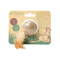 Brinquedo Bolinha De Catnip Chalesco Para Gatos - 1 Unidade