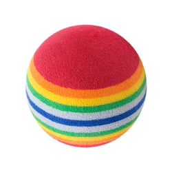 Brinquedo Bolinha De Espuma Pawise Arco-Íris Para Gatos - Cores Sortidas