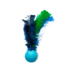 Brinquedo Bolinha Fishing Para Gatos - 1 Unidade Cores Sortidas