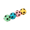 Brinquedo Bolinhas Futebol Coloridas Jambo Para Gatos - 4 Unidades