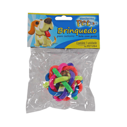 Brinquedo Mordedor Western Pet-284 - 1 Unidade Para Cachorros