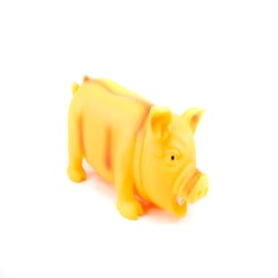 Brinquedo Cães The Pets Vinil Porco Sonoro Grande 21Cm - 1 Unidade