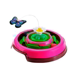 Brinquedo Cat Spin Rosa Truqys Pets Para Gatos - 1 Unidade