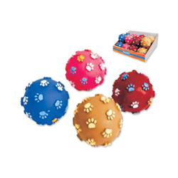 Brinquedo Bola De Vinil Chalesco - 1 Unidade Para Cachorros
