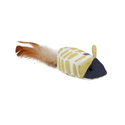 Brinquedo Chalesco Cat Ratinho Pena Para Gatos - 1 Unidade