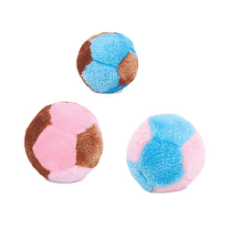 Brinquedo Chalesco Pelúcia Bola Para Cães - 1 Unidade