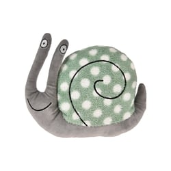 Brinquedo Chalesco Pelúcia Caracol Para Cães E Gatos - 1 Unidade