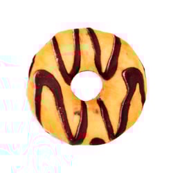 Brinquedo Chalesco Plush Donut Para Cães E Gatos - 1 Unidade