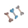 Brinquedo Chalesco Rubber Bone Plus Para Cães - Cores Sortidas - 1 Unidade