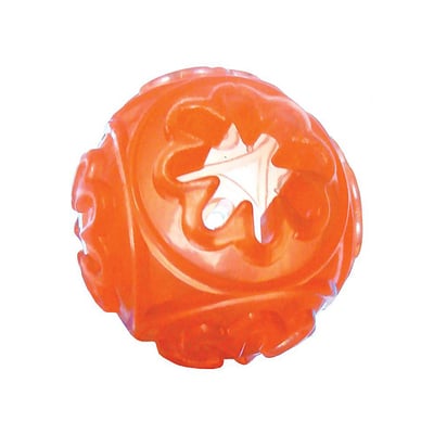 Brinquedo Chalesco Totóys Bola Snack Ball De Borracha Para Cães - Cores Sortidas - 1 Unidade