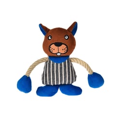 Brinquedo Chalesco Urso Com Corda Para Cães E Gatos - 1 Unidade