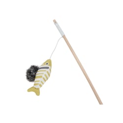 Brinquedo Chalesco Varinha Cat Pesca Fish Fun Para Gatos - 1 Unidade