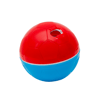 Brinquedo Comedouro Amicus Crazy Ball Vermelho E Azul Para Cães - Tamanho P