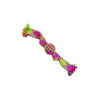 Brinquedo Corda Bola Para Cães Jambo Colorfull - 1 Unidade