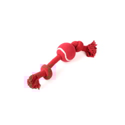 Brinquedo Corda Com Bola Spike Para Cachorros