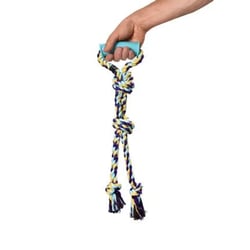 Brinquedo Corda Com Pegador Mimo Para Cães - 1 Unidade