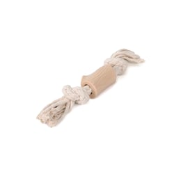 Brinquedo Corda Graveto Spike Branco Para Cachorros