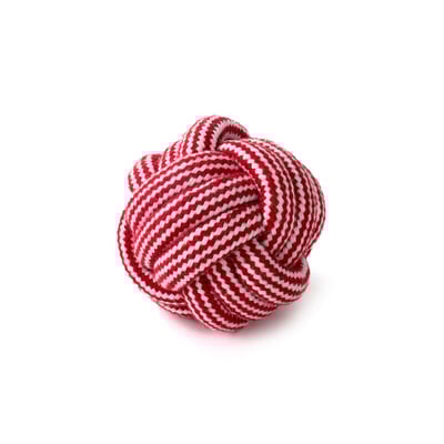 Brinquedo Corda Spike Vermelho Para Cachorros
