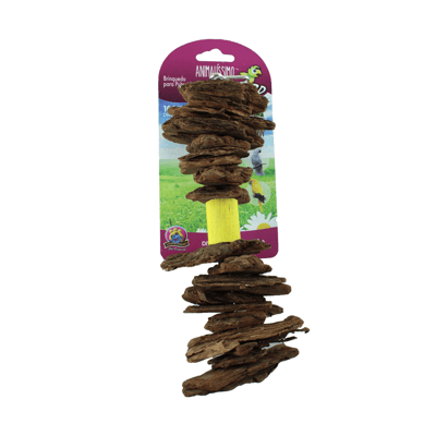 Brinquedo Cordão Casca Pinus P - 1 Unidade Para Cachorros
