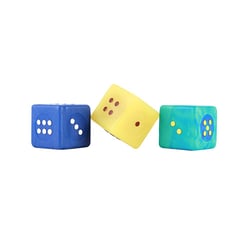 Brinquedo Dado Mágico Maciço Art Injet Para Cães - 1 Unidade - Tamanho P