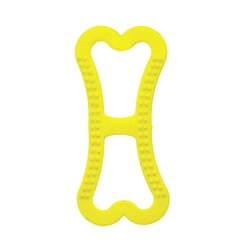Brinquedo De Borracha Halteres Osso M Para Cães Lcm - 1 Unidade
