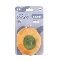 Brinquedo De Pelúcia Abóbora Oikos Para Cães - 1 Unidade