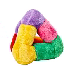 Brinquedo De Pelúcia Chalesco Pirâmide Para Cães - 1 Unidade