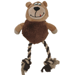 Brinquedo De Pelúcia Com Corda Savana - 1 Unidade