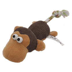 Brinquedo De Pelúcia Savana Macaco Com Corda - 1 Unidade