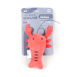 Brinquedo De Pelúcia Sra. Pinças Lagosta Para Cães E Gatos - 1 Unidade