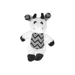 Brinquedo Pelúcia Vaca Western Pet Para Cachorros Pequenos - Tam.P
