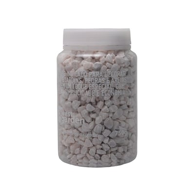 Brinquedo Decorativo Jardim West Garden - Pedra Branca 750G