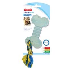 Brinquedo Dentalbone Flat Corda Odontopet Para Pets Até 7Kg - 1 Unidade