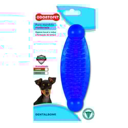 Brinquedo E Mordedor Dental Odontopet Para Cães Até 7Kg - 1 Unidade