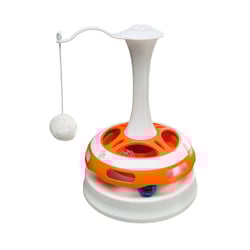 Brinquedo Ferplast Clever & Happy Tornado Carousel Para Gatos - 1 Unidade