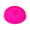 Brinquedo Frisbee Flexível Lilopety Para Cães Pequenos - Rosa - 1 Unidade