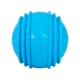 Brinquedo Furacão Pet Bola De Borracha Maciça Azul Com Friso Para Cães - 9 cm Centímetros - 9 cm Centímetros