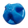 Brinquedo Bola Maciça Furacão Pet Azul - 80Mm Para Cachorros
