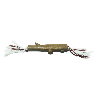 Brinquedo Furacão Pet Galho Borracha Com Corda Para Cachorros - 1 Unidade