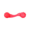 Brinquedo Furacão Pet Halteres De Borracha Vermelho - 1 Unidade