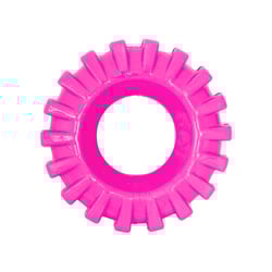 Brinquedo Furacao Pet Pneu De Rally Rosa Para Caes