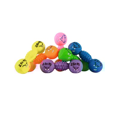 Brinquedo Halteres Para Cães De Até 250Kg Líder Pet - Cores Sortidas - 1 Unidade