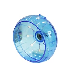 Brinquedo Hamster Rodinha Acrílica Azul Jel Plast - 1 Unidade