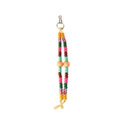 Brinquedo Happy Bird Sisal Duplo Para Pássaros - Cores Sortidas - 1 Unidade