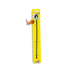 Brinquedo Interativo Cat Toy Bolinha Com Penacho Para Gatos