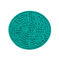 Brinquedo Interativo E Comedouro Labirinto Verde Água Pet Games Para Cães E Gatos - 1 Unidade - Tamanho P