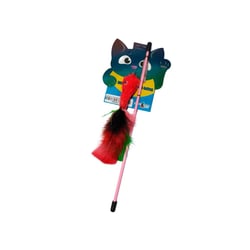 Brinquedo Interativo Fishing Mouse - Varinha Com Plumas Para Gatos
