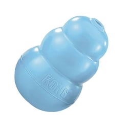 Brinquedo Interativo Kong Puppy Azul Para Cães Xsmall - 1 Unidade
